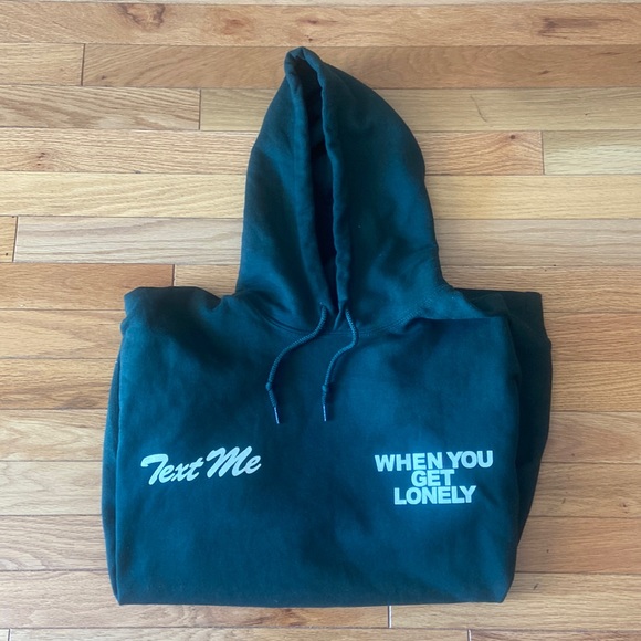 LONELY GHOST | Tops | Text Me When You Get Lonely Lonely Ghost Hoodie